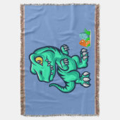 Dinosaurier Decke (Vorderseite Vertikal)