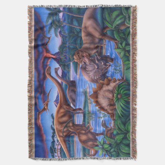 Dinosaurier-Decke Decke (Vorderseite Vertikal)