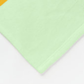 Dinosaurier Delight: Das helle Muster der Kinder. Fleecedecke (Ecke)
