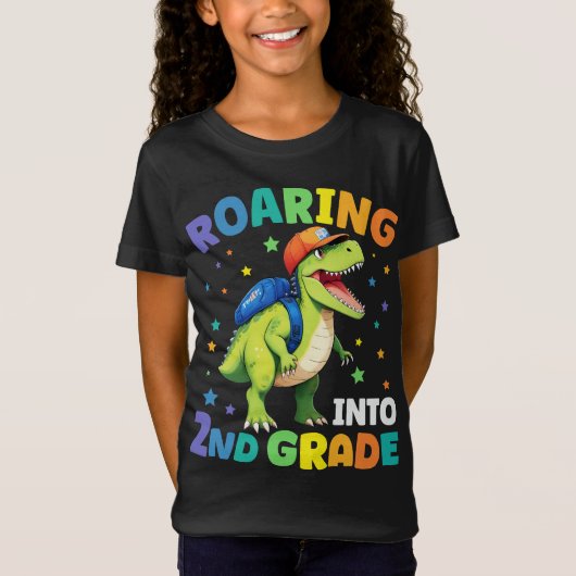 Dinosaurier der zweiten Klasse, um wieder in die S T-Shirt (Vorderseite)
