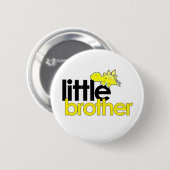 Dinosaurier des kleinen Bruders neu Button (Vorne & Hinten)