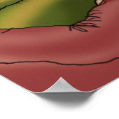 Dinosaurier des Klimawandels Poster (Ecke)