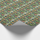 Dinosaurier Design Wrapping Paper Geschenkpapier (Ecke)