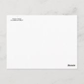 Dinosaurier Designs Blue Orange Yellow Red Dinosau Postkarte (Rückseite)