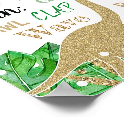 Dinosaurier Dino Birthday Kreide Schild Junge (Ecke)