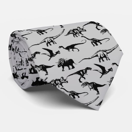 Dinosaurier dinosaurs krawatte (Gerollt)