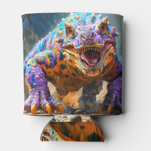 Dinosaurier Dosenkühler (Rückseite)