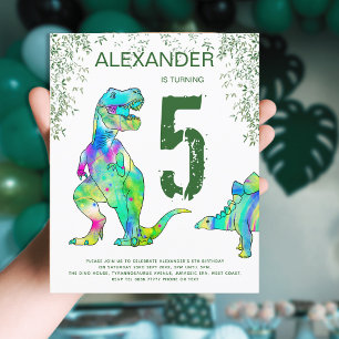 Dinosaurier Dschungel 5. Geburtstagsfeier Budget