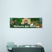 Dinosaurier Dschungel T-rex Jungs Foto Dino Kreatu Banner (Messeveranstaltung)