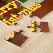 Dinosaurier durch das Kamin-frohe Puzzle (Seite)