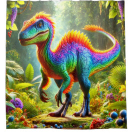Dinosaurier Duschvorhang