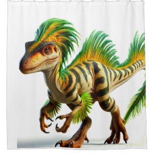 Dinosaurier Duschvorhang