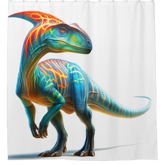 Dinosaurier Duschvorhang (Vorderseite)