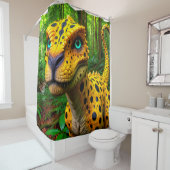 Dinosaurier Duschvorhang (Beispiel)