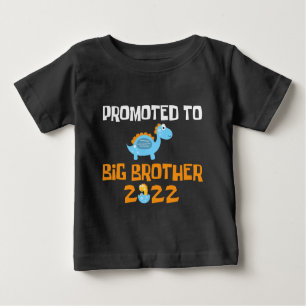 Dinosaurier-Ei-Hatching für den großen Bruder Baby T-shirt