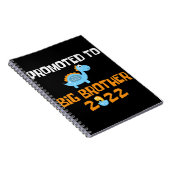 Dinosaurier-Ei-Hatching für den großen Bruder Notizblock (Rechte Seite)