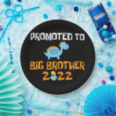 Dinosaurier-Ei-Hatching für den großen Bruder Pappteller (Party)