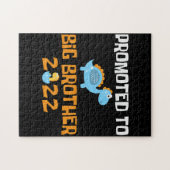 Dinosaurier-Ei-Hatching für den großen Bruder Puzzle (Horizontal)