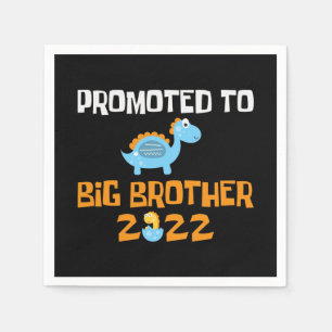 Dinosaurier-Ei-Hatching für den großen Bruder Serviette