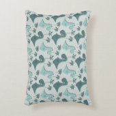 Dinosaurier Einfaches skandinavisches Kinderdesign Dekokissen (Vorderseite(Vertikal))