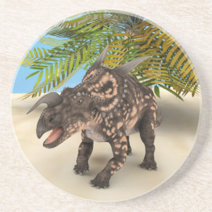 Dinosaurier Einiosaurus Getränkeuntersetzer