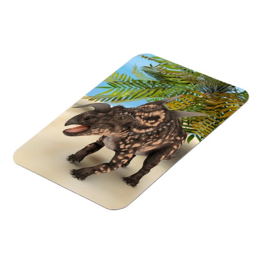 Dinosaurier Einiosaurus Magnet (Linke Seite)