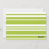 Dinosaurier Einladung Stomp und Chomp Erster Gebur (Rückseite)