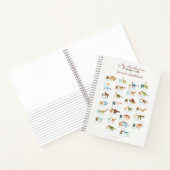 Dinosaurier (Englisch) Notizblock (Innenseite)