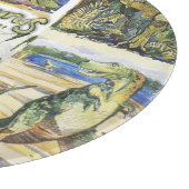 Dinosaurier Era: Aquarellbilder Schneidebrett (Ecke)