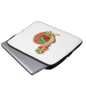 Dinosaurier Erntedank Boys Turkey Saurus T rex Tur Laptopschutzhülle (Vorne Knopf)