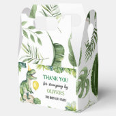 Dinosaurier - erste Geburtstagsparty - Gefälligkei Geschenkschachtel (Geöffnet)