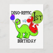 Dinosaurier Erstgeburt - Hemden und Geschenke Postkarte (Vorderseite)