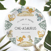 Dinosaurier Erstgeburt Oneasaurus-Party Pappteller