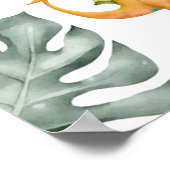 Dinosaurier Erstgeburt Oneasaurus-Party Poster (Ecke)