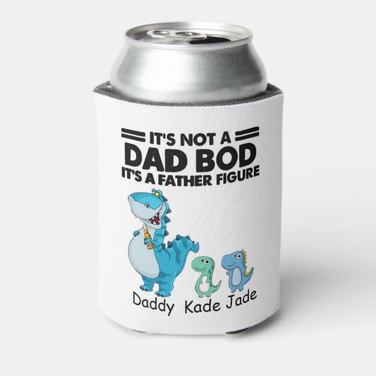 Dinosaurier Es ist kein Vater Dosenkühler (Kanne Rückseite)