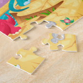 Dinosaurier-Familie Puzzle (Seite)