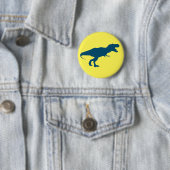 Dinosaurier farbenfroh gelb button (Beispiel)