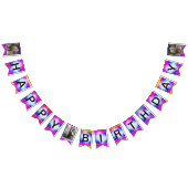 Dinosaurier farbenfrohe Happy Birthday Banner (Alle)