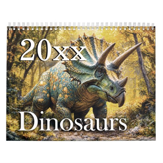 Dinosaurier – Faszinierende Urzeitwelten Kalender (Titelbild)