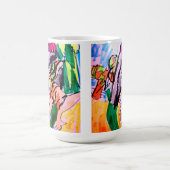 Dinosaurier Felsen  Kaffeetasse (Mittel)