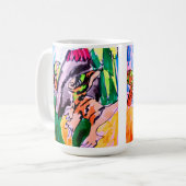 Dinosaurier Felsen  Kaffeetasse (Vorderseite Links)