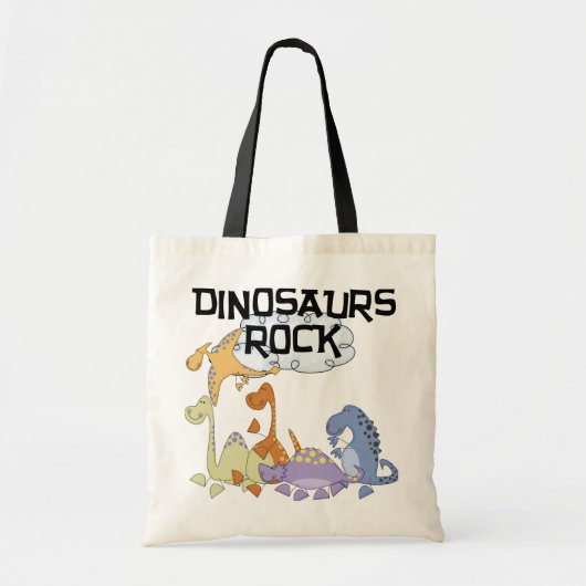 Dinosaurier-Felsen-T-Shirts und Geschenke Tragetasche (Vorne)