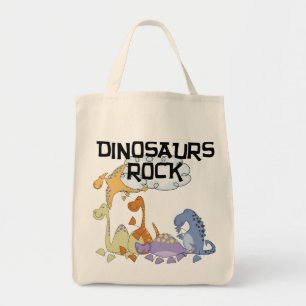 Dinosaurier-Felsen-T-Shirts und Geschenke Tragetasche