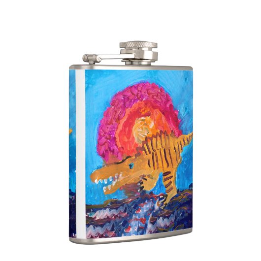 Dinosaurier Flachmann (Rechts)