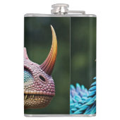 Dinosaurier Flachmann (Rückseite)