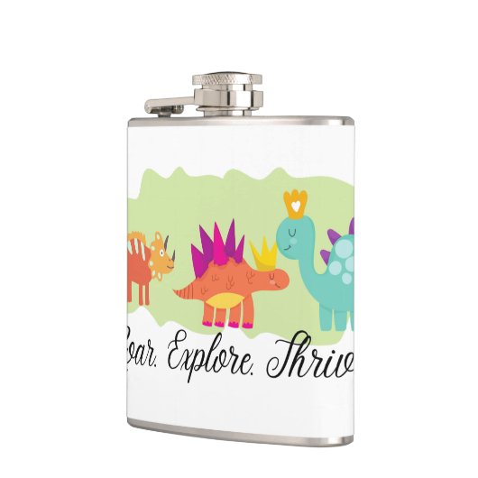 Dinosaurier Flachmann (Links)