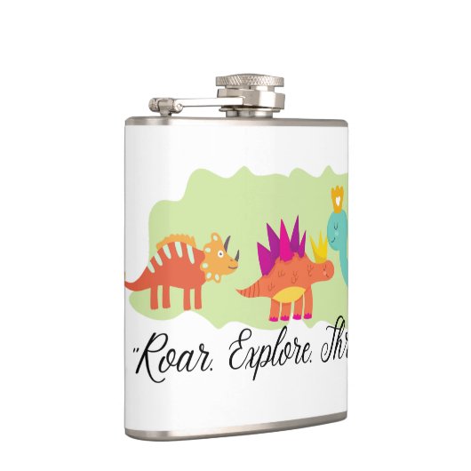 Dinosaurier Flachmann (Rechts)