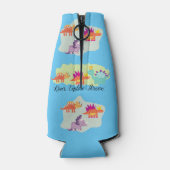 Dinosaurier Flaschenkühler (Rückseite)