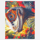 Dinosaurier Fleecedecke (Vorderseite)