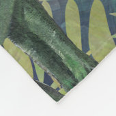 Dinosaurier Fleecedecke (Ecke)